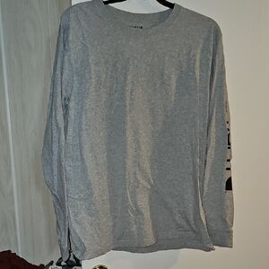 Carhartt Heather Gray Long Sleeve Men's Tee